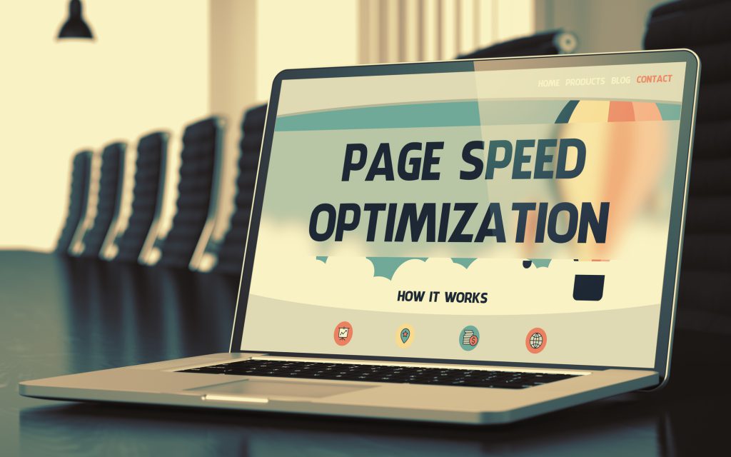 WebPageTest page speed test screenshot