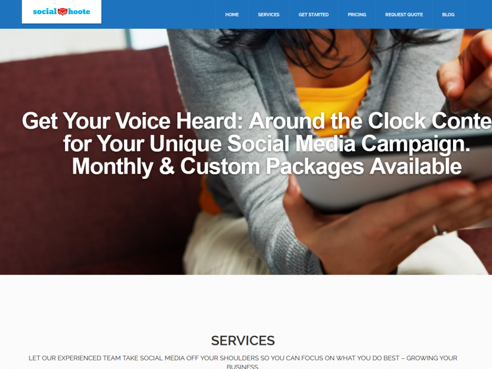 Armus Media Group website project