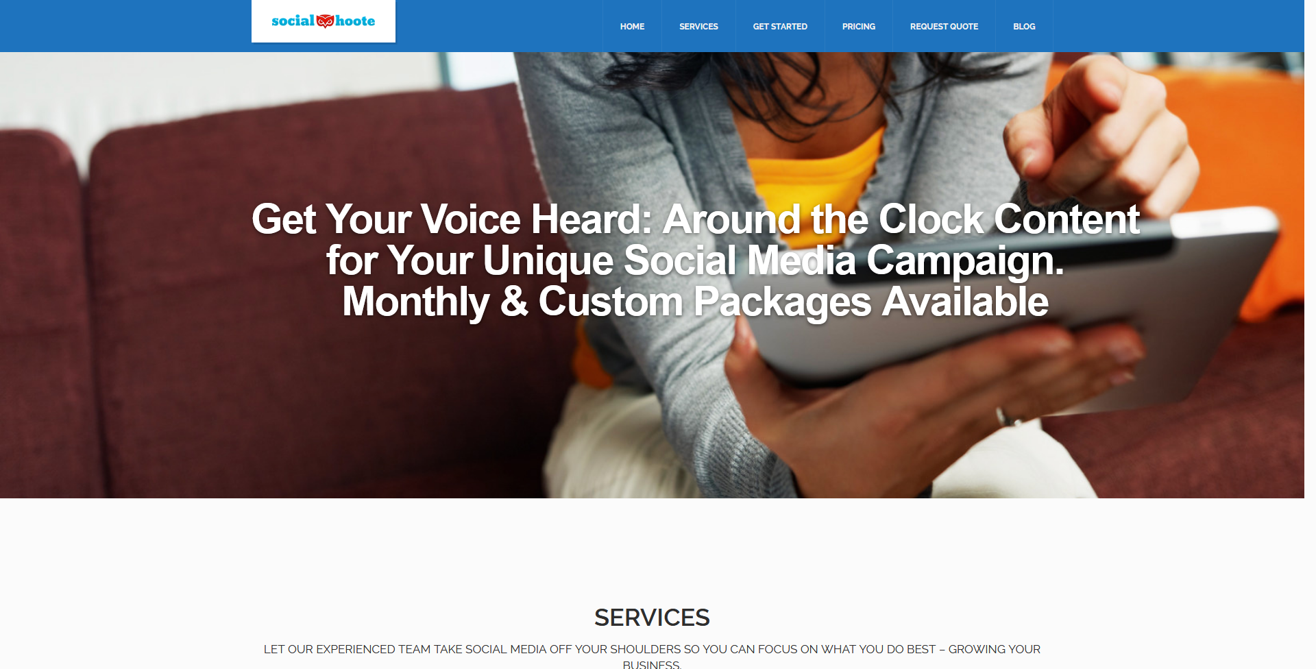 Social Hoote Social Media Management