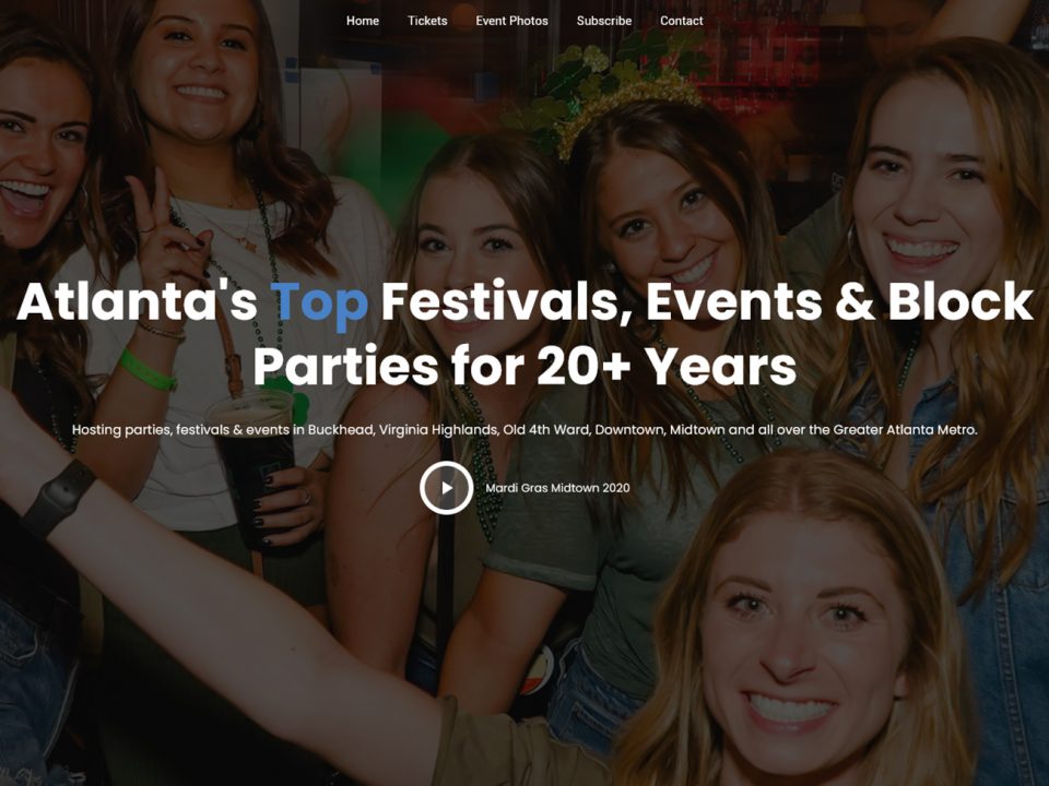 DistrictAtlanta.com Site Design