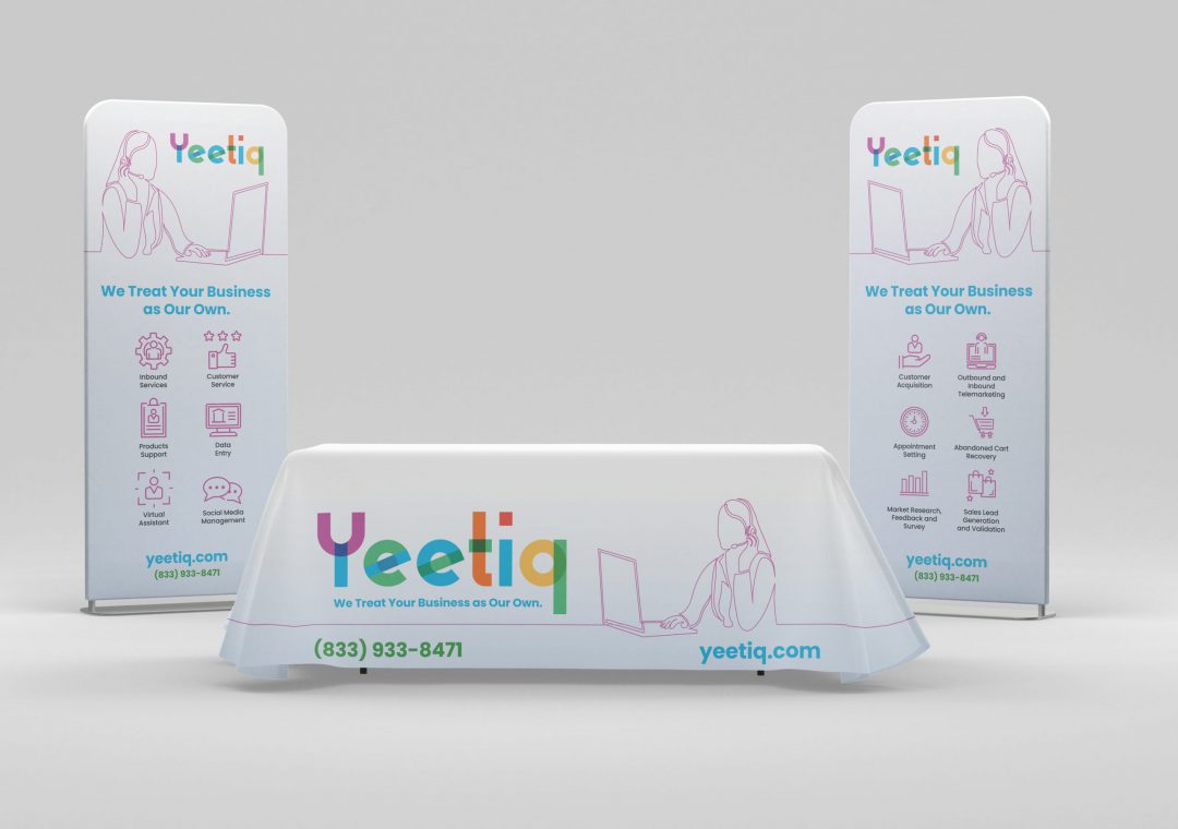 Trade Show Banner Table Cloth Booth Designs