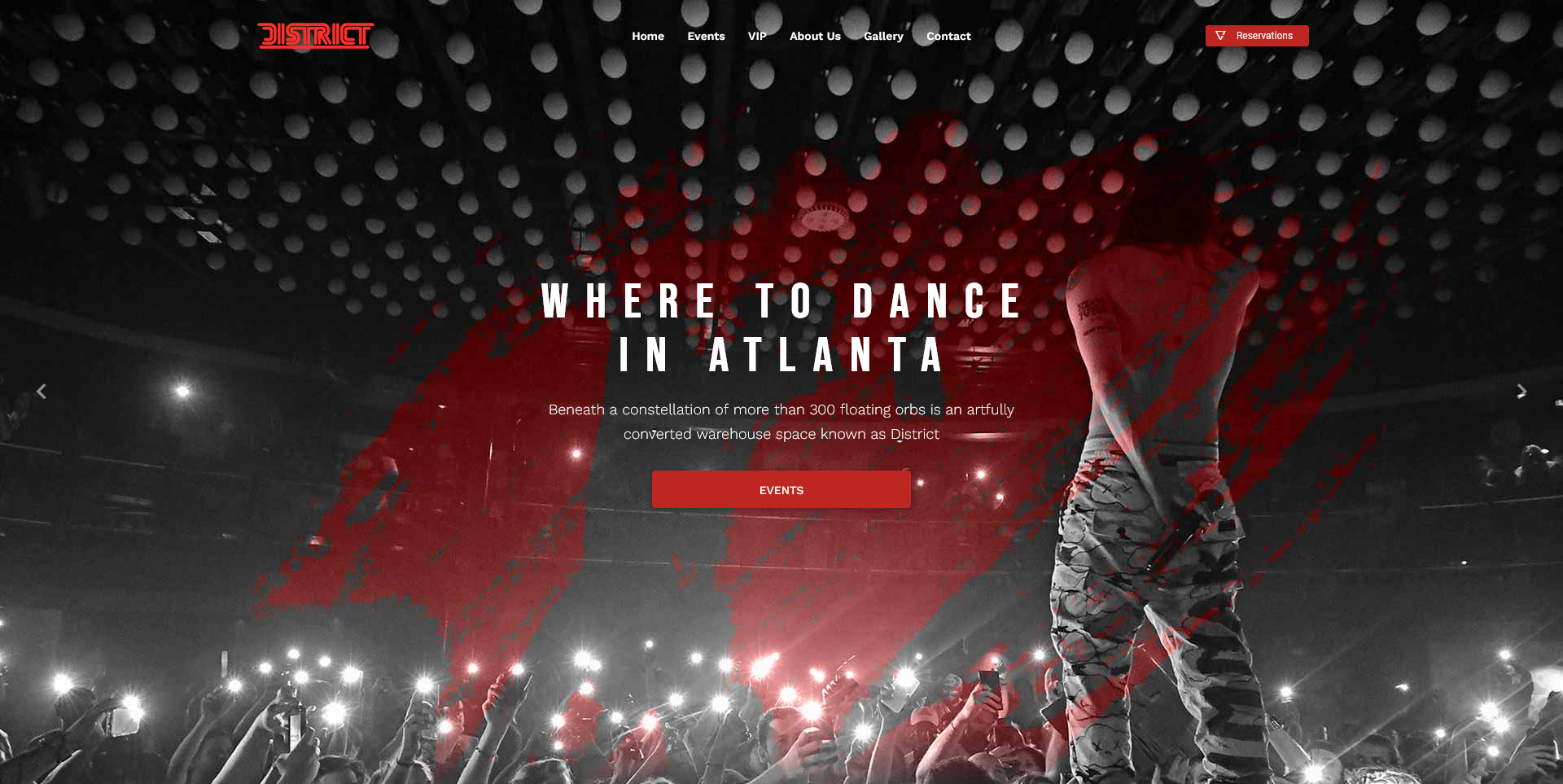 District Atlanta - Bootstrap5 Site Design