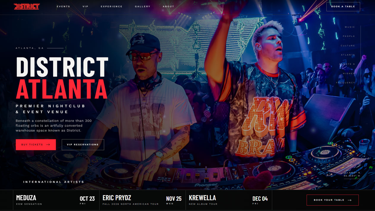 districtatlanta.com project preview