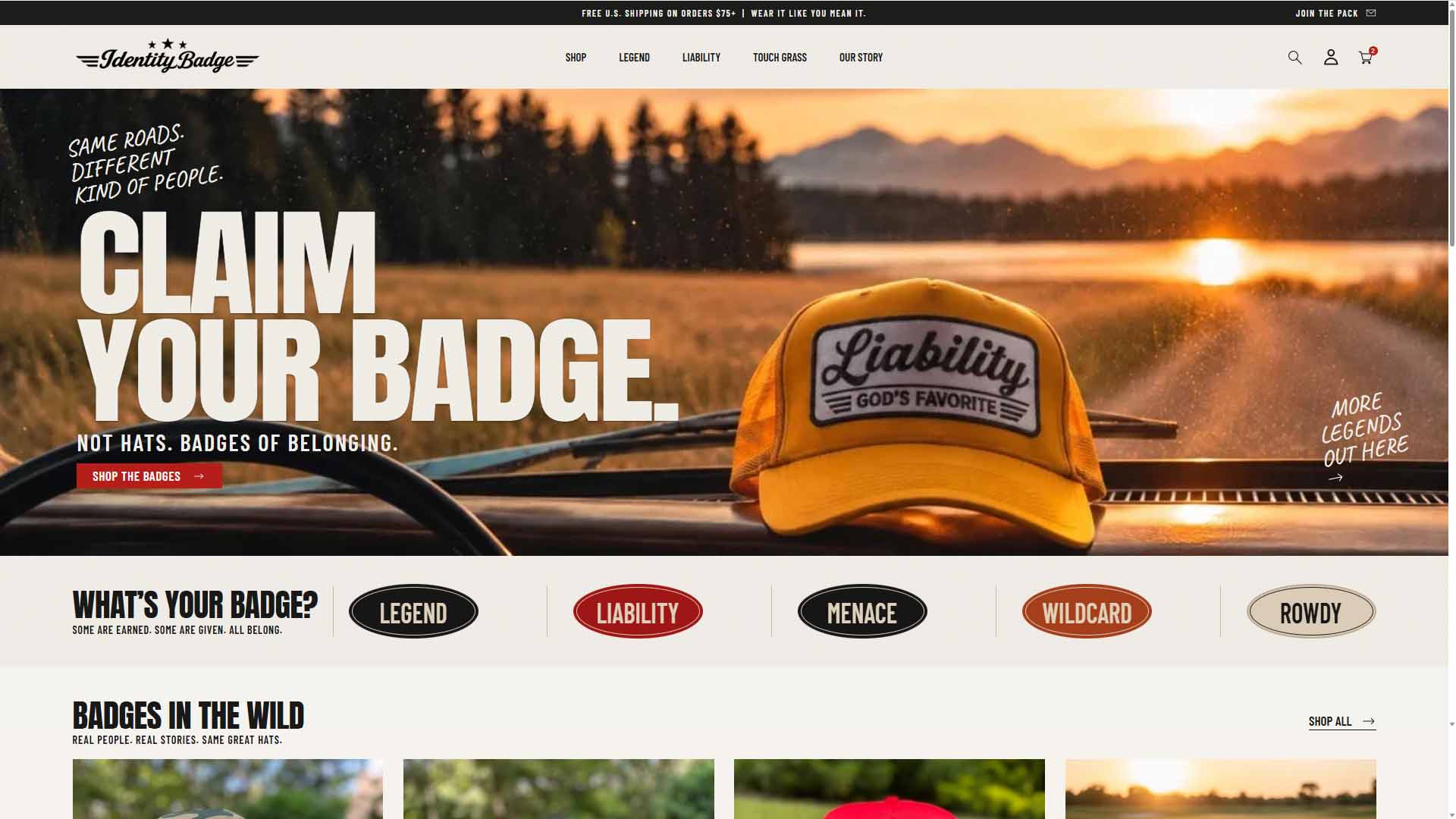 identitybadge.co homepage