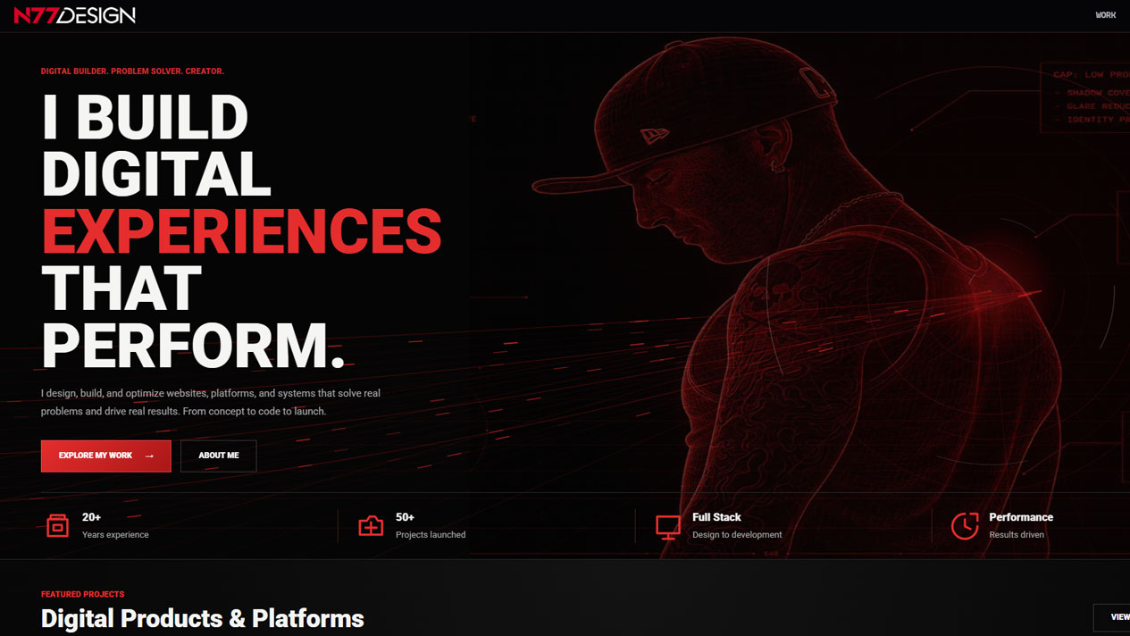 nickclaeboe.com project preview