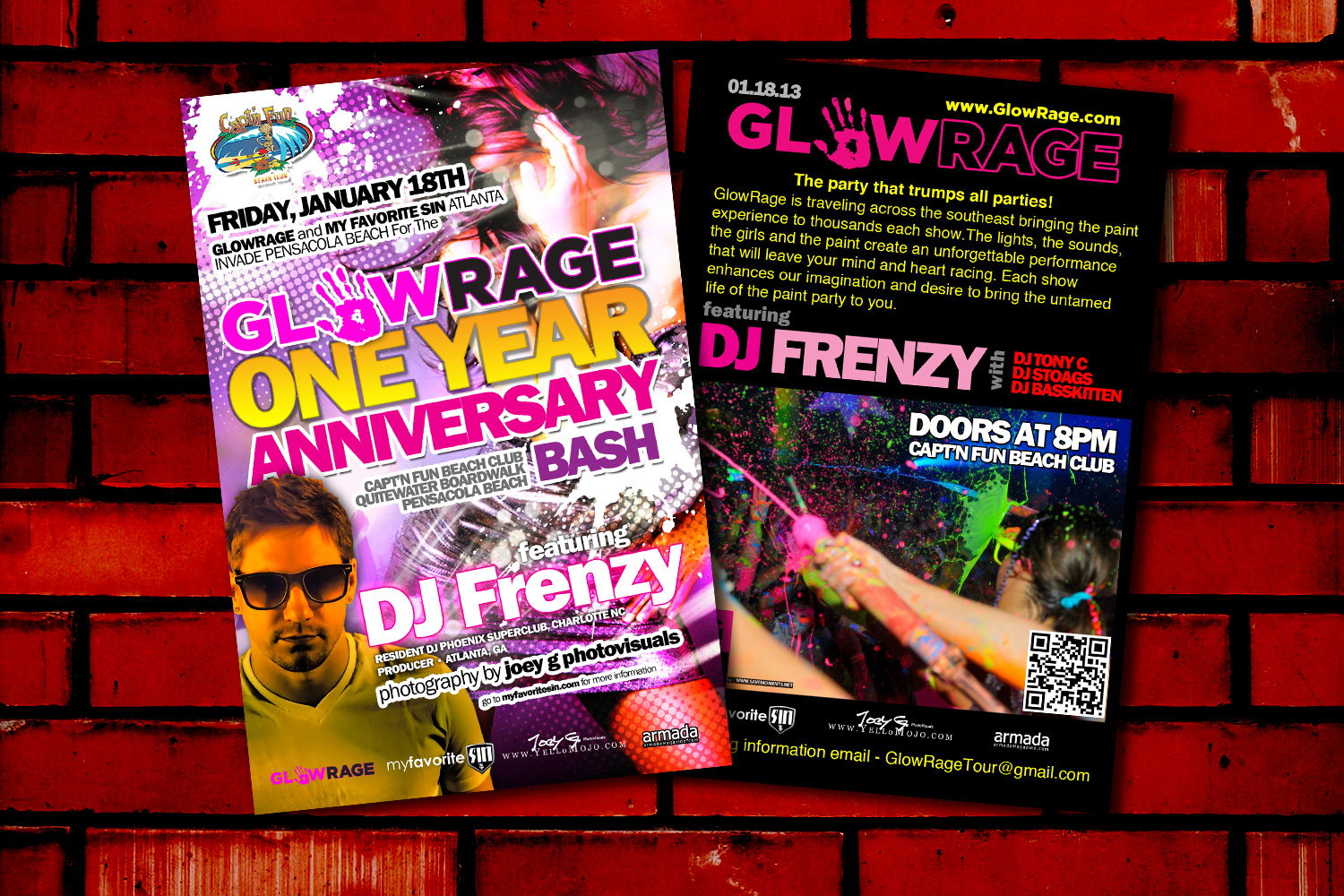 Glow Rage One Year Anniversary Bash