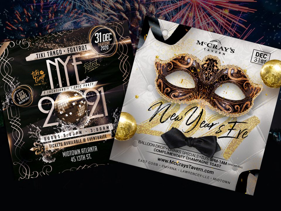 New Year's Eve 2021 Flyer Design