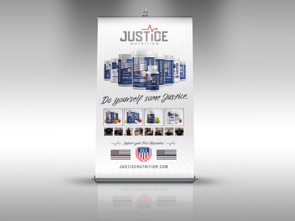 Trade Show Stand-Up Roll-Up Banner